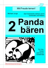 Die Feinmotorik stärken durch Schneiden und Kleben - Pandabären 2.pdf